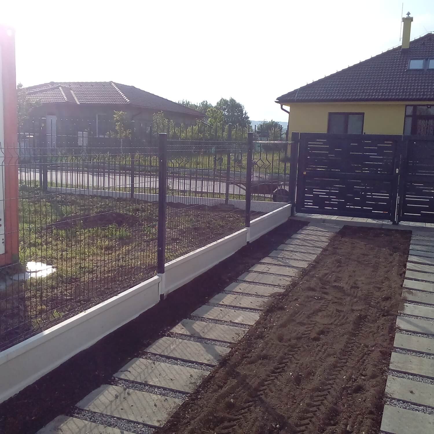 Fotogaléria realizácií - DAV Group s.r.o. - Nový plot okolo domu