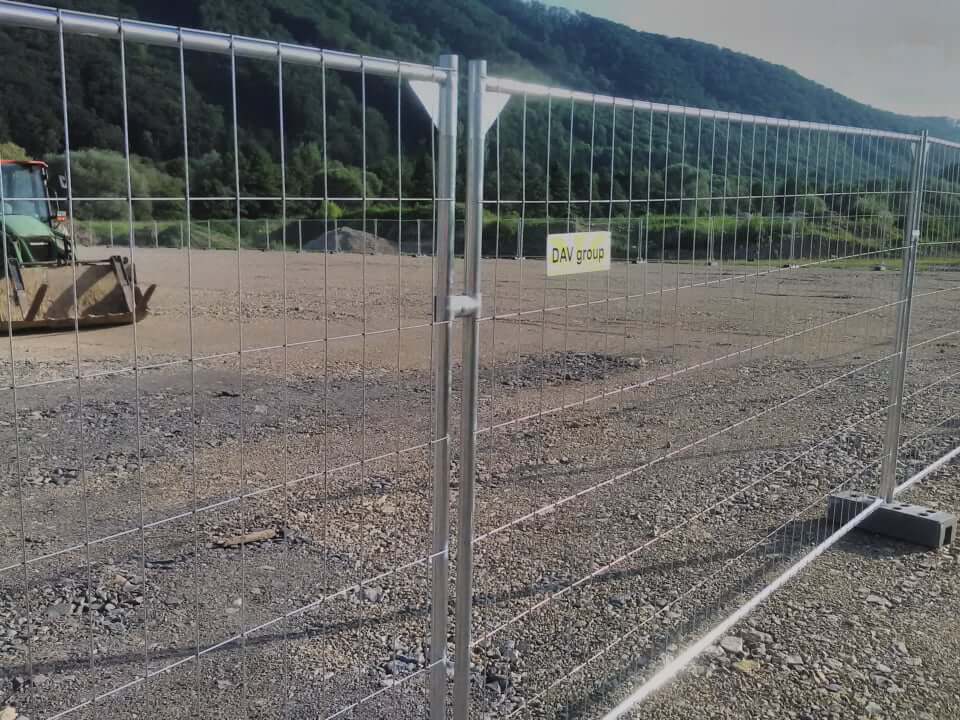 Fotogaléria realizácií - DAV Group s.r.o. - Mobilné prenosné oplotenie