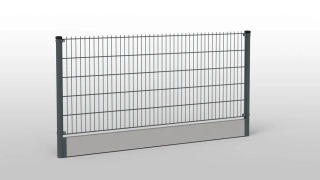 Plotový panel 2D 6/5/6 Antracit 1,23m